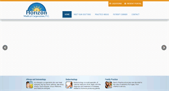 Desktop Screenshot of horizon-med.net